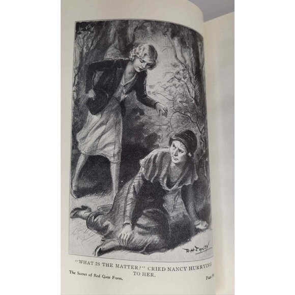 Nancy Drew Mystery Secret Of Red Gate Farm Original Text Hardcover Applewood - Picture 5 of 12